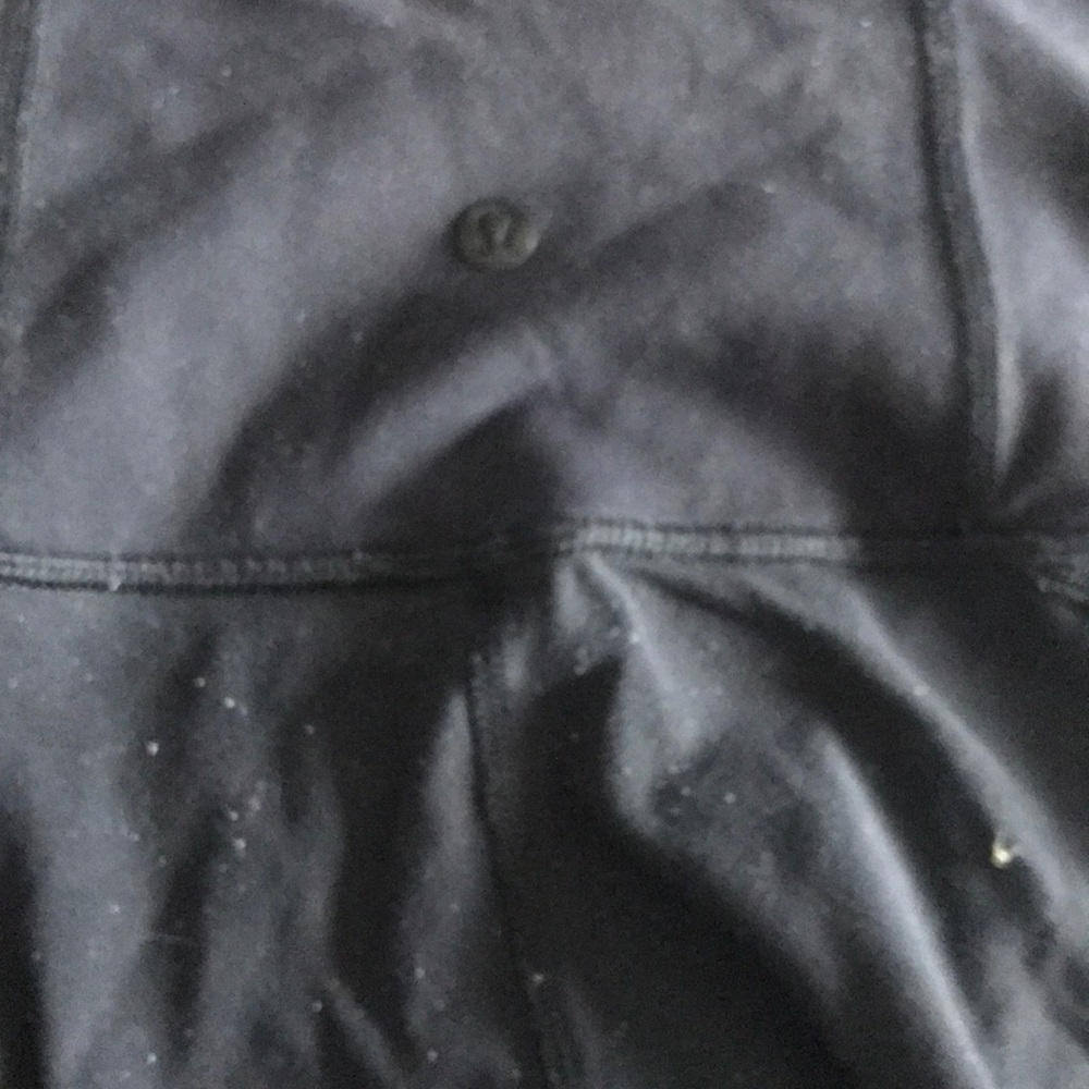 Lulu lemon High waist capris with cut outs